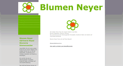 Desktop Screenshot of blumen-neyer.de